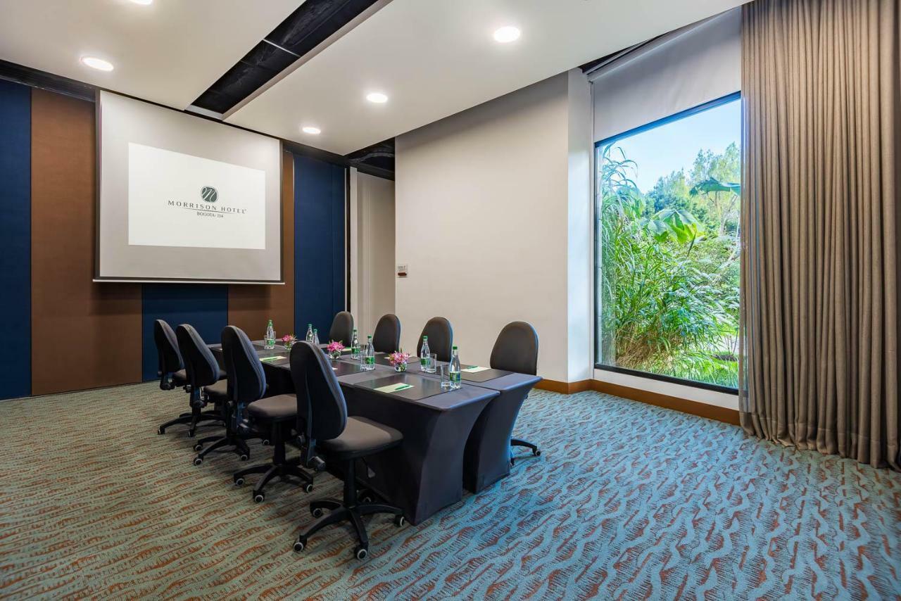 Hotel Morrison Usaquen Bogotá Exteriör bild Meeting room at the hotel